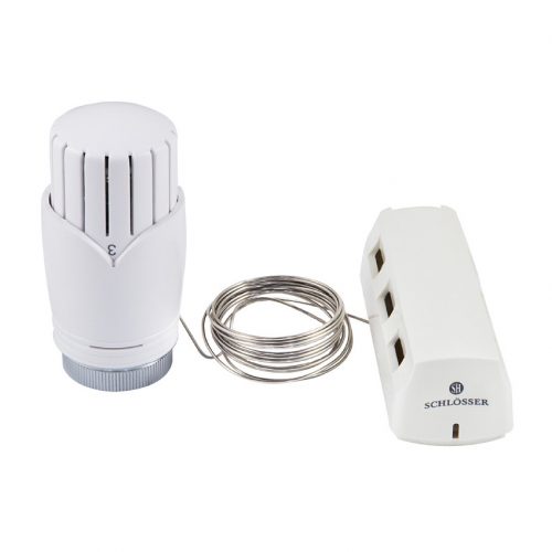 Thermostatic head Diamant with remote sensor