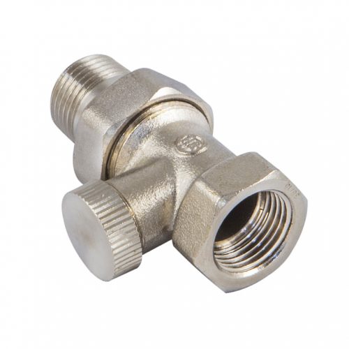 Lockshield valve, straight